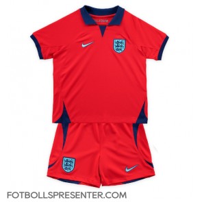 England Bortatröja Barn VM 2022 Kortärmad (+ korta byxor)